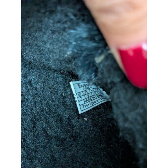 Bearpaw Sheilah 2139W Womens Size 7 Black Suede Slip On Casual Dress Boots - Picture 10 of 10